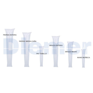 Inflatable Splint R-Splint Straight With Cover 6 Pcs. 